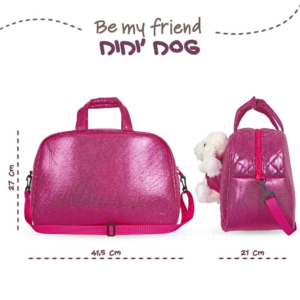 Perletti Borsa Sport con Peluche Barboncino Fornitura limitata