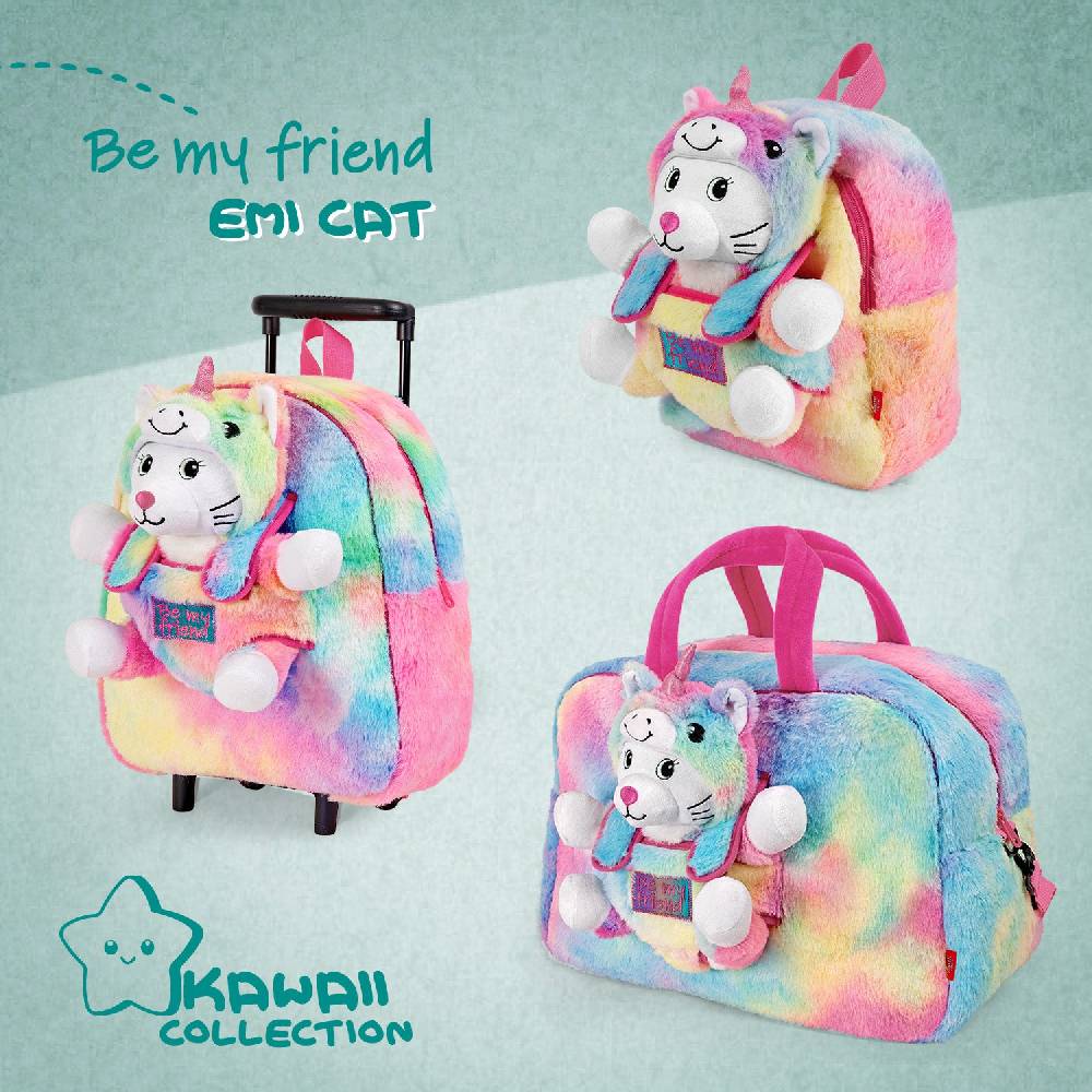 Perletti Borsa Sport con Peluche Kawaii Shopping online