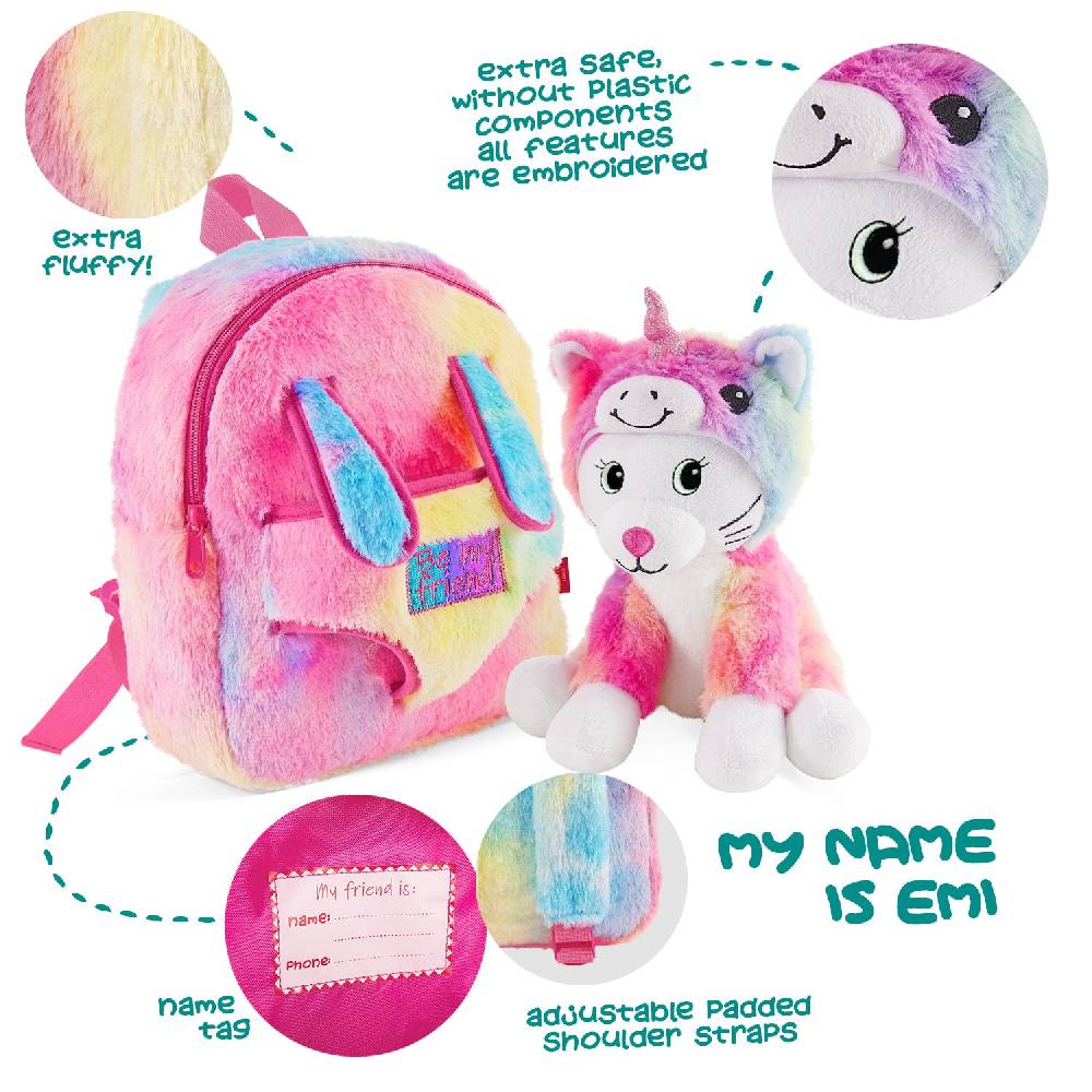 Perletti Zainetto con Peluche Kawaii Offerta esclusiva