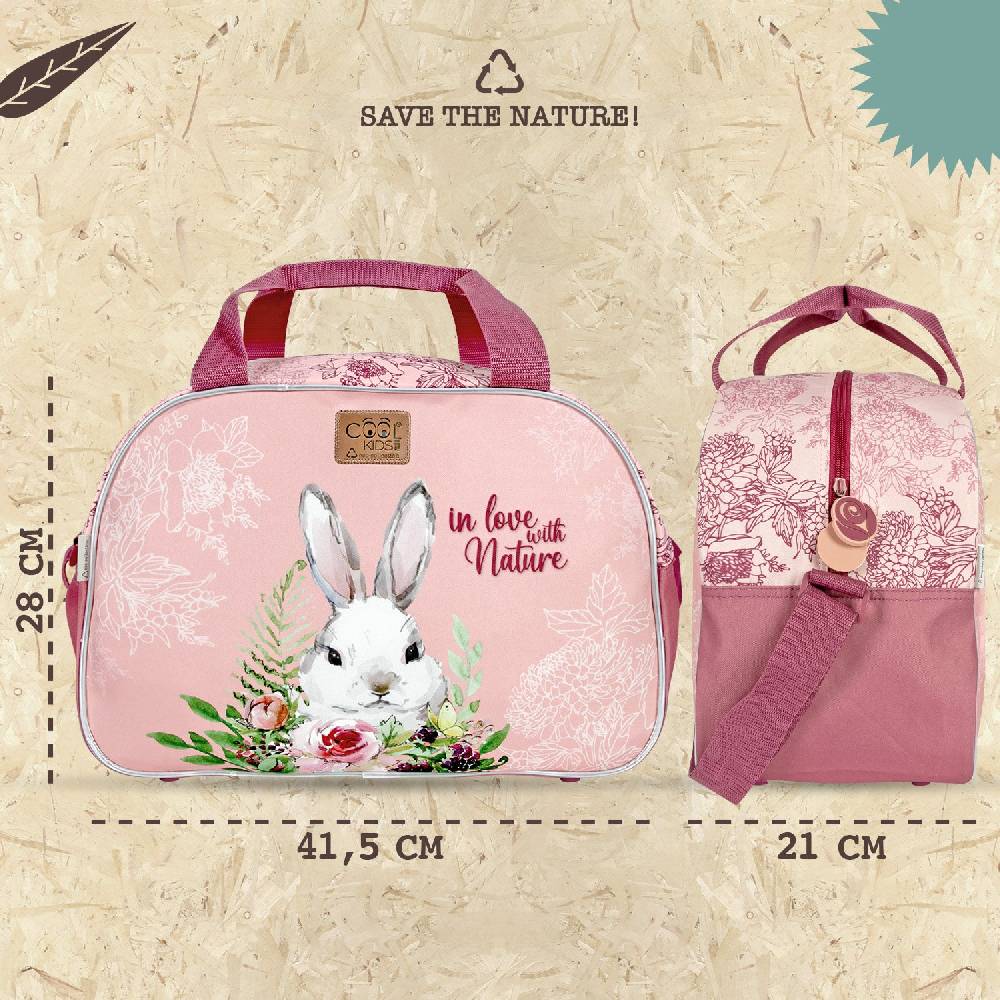 Perletti Borsa Sport Eco con Coniglio Cyber Monday