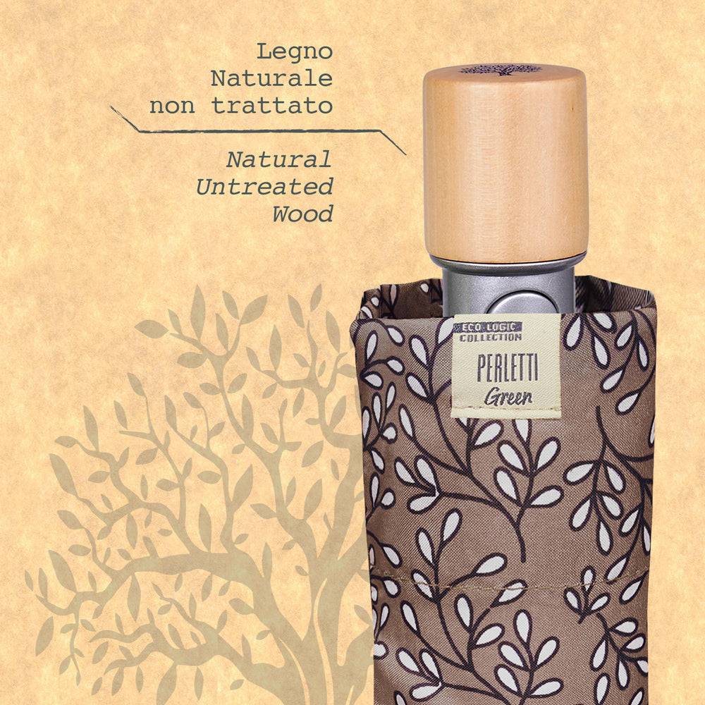 Perletti Ombrello Green Ecologico con Fiori Bestseller