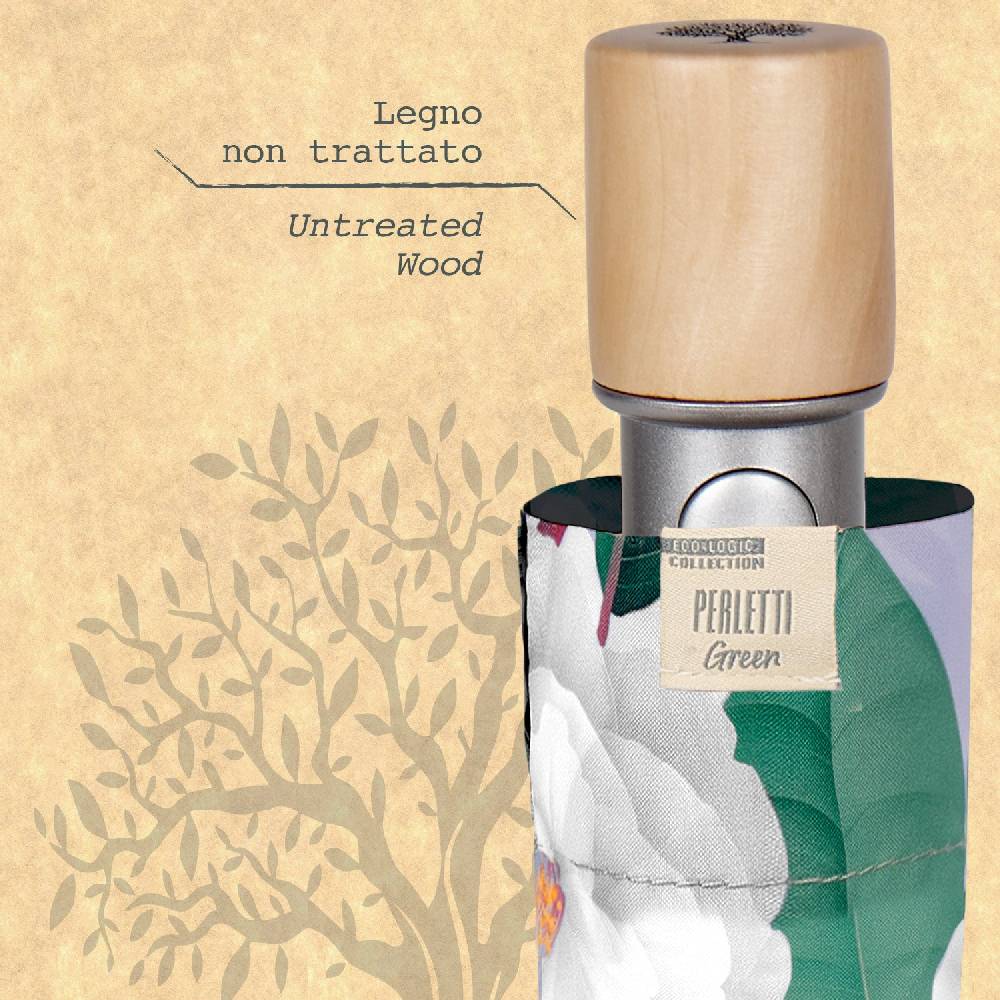 Perletti Ombrello Green Automatico Camelie Acquista Ora