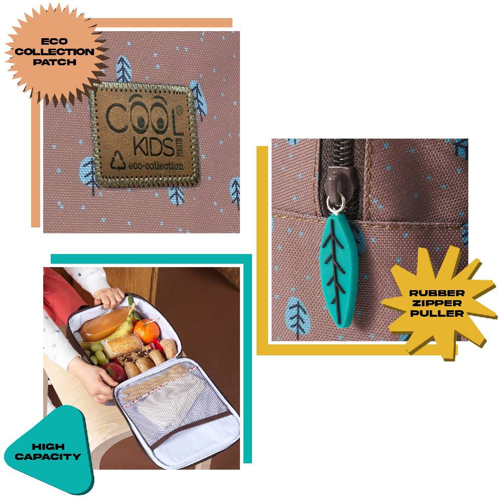 Perletti Borsa Pranzo con Cerbiatto e Gufo Sottocosto