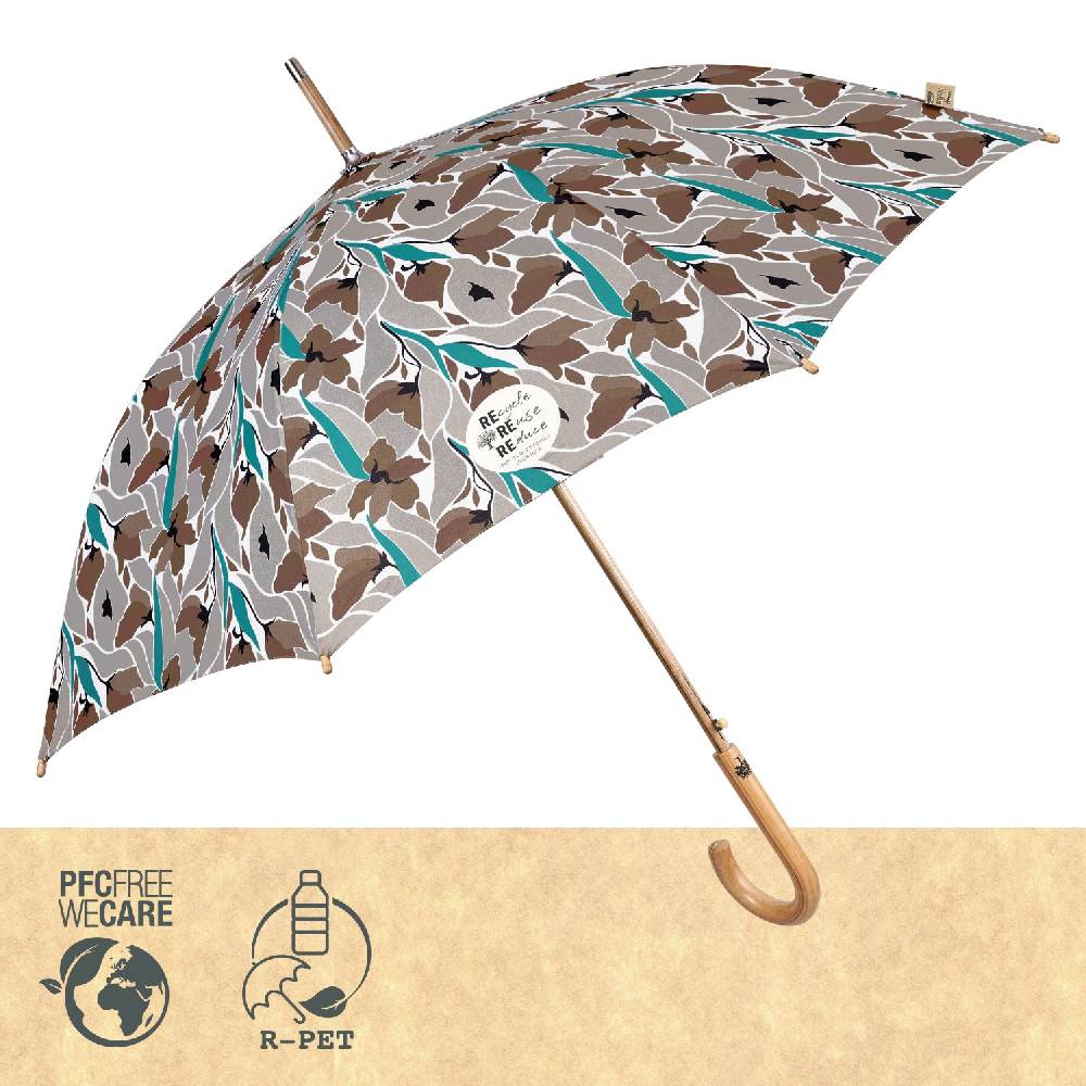 Perletti Ombrello Green Lungo Acquerello Saldi