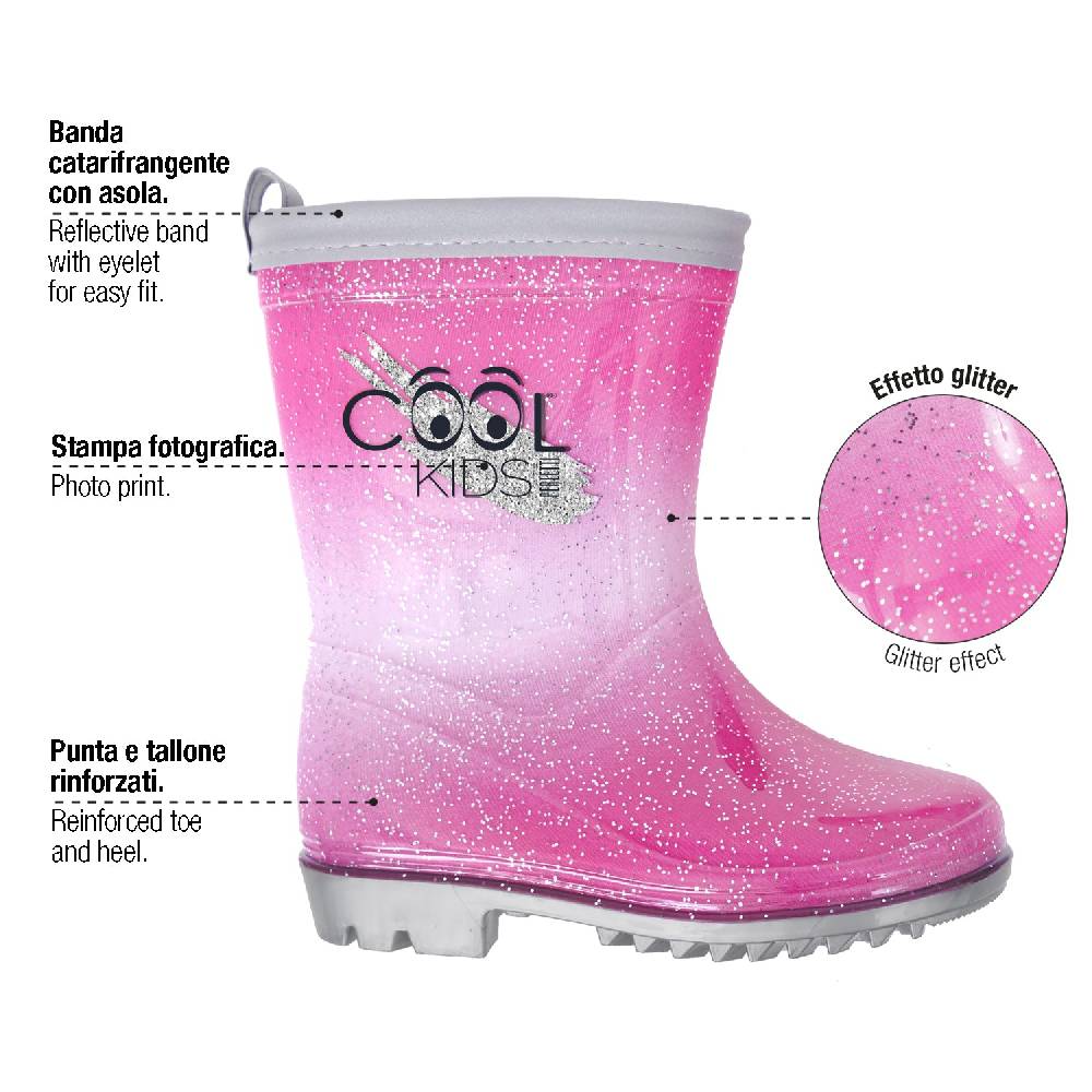 Perletti Stivaletti Rosa Glitter Latest fashion