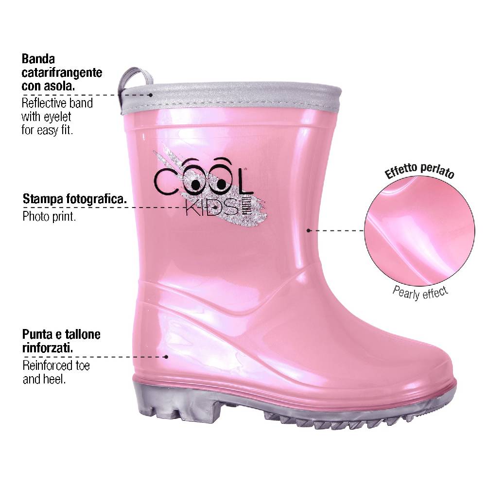 Perletti Stivaletti Rosa Perlato Online Outlet