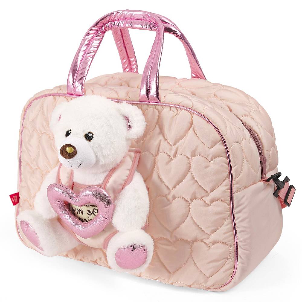 Perletti Borsa Sport Rosa con Orsetto Polare Offerta temporanea