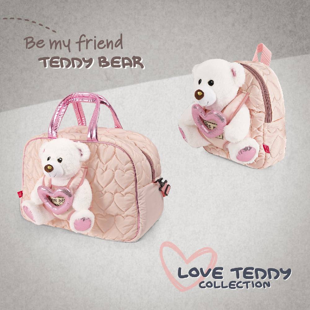 Perletti Borsa Sport Rosa con Orsetto Polare Offerta temporanea