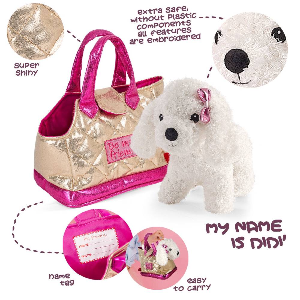 Perletti Borsetta con Peluche Removibile Latest stili
