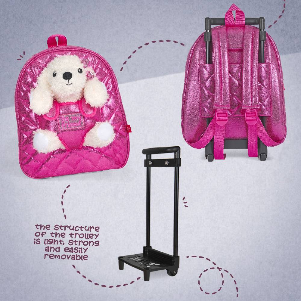 Perletti Trolley con Peluche Barboncino Ultimo giorno