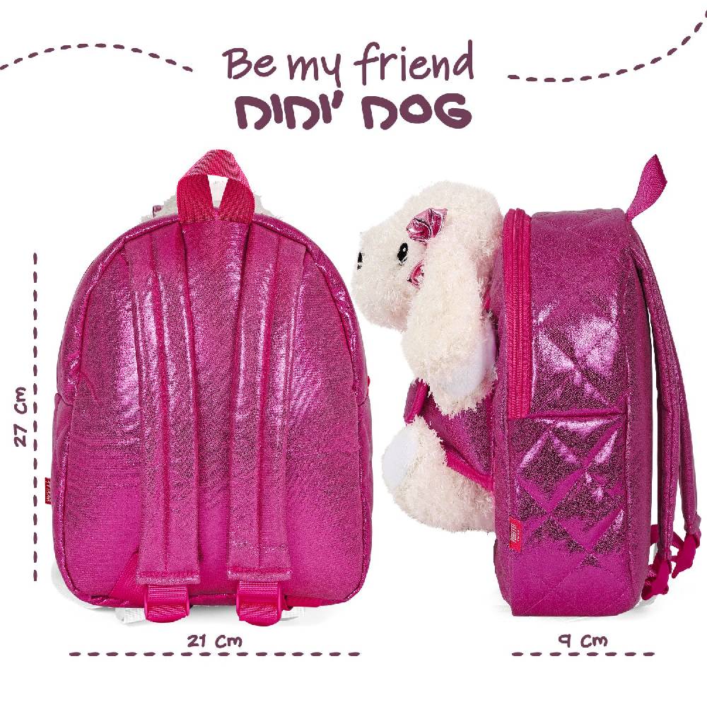 Perletti Zainetto con Peluche Barboncino Fino al 65% di sconto