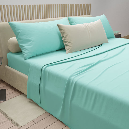 PETTI Lenzuola Matrimoniali, Singole, Una Piazza e Mezza, 100% Cotone, Tiffany Moda