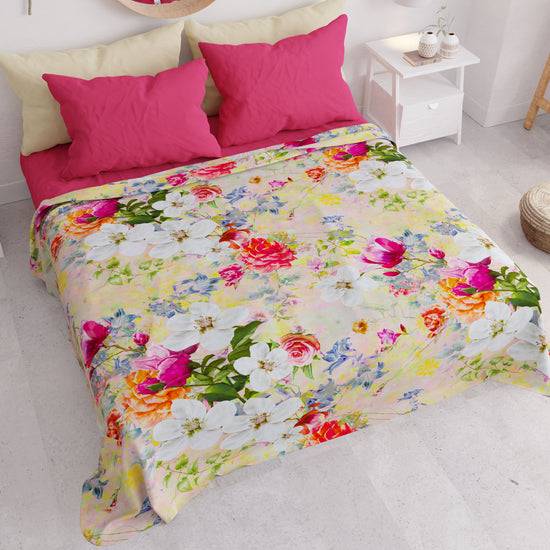 PETTI Copriletto Estivo, Coperta Leggera, Lenzuola Copriletto, Spring Colorful Convenienza
