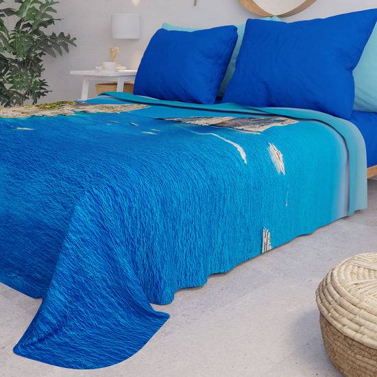 PETTI Copriletto Estivo, Coperta Leggera, Lenzuola Copriletto Marino Outlet