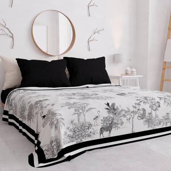 PETTI Copriletto Estivo, Coperta Leggera, Lenzuola Copriletto, Animalier 02 Offerte