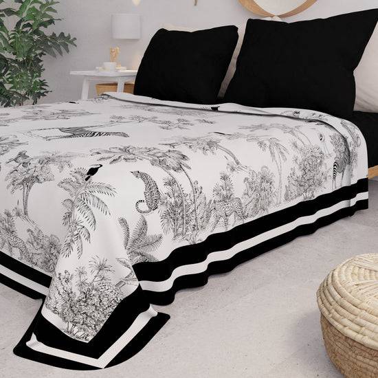 PETTI Copriletto Estivo, Coperta Leggera, Lenzuola Copriletto, Animalier 02 Offerte