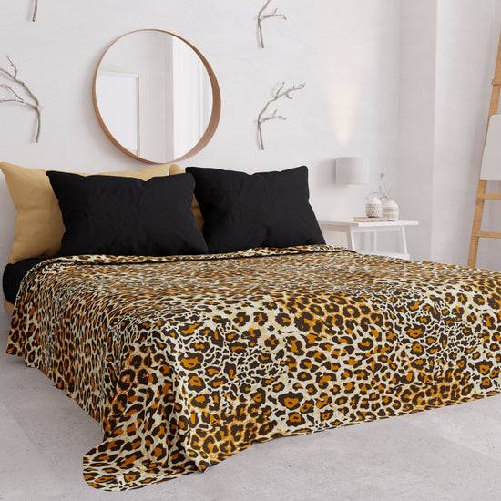 PETTI Copriletto Estivo, Coperta Leggera, Lenzuola Copriletto, Animalier Maculato Vendita Economica