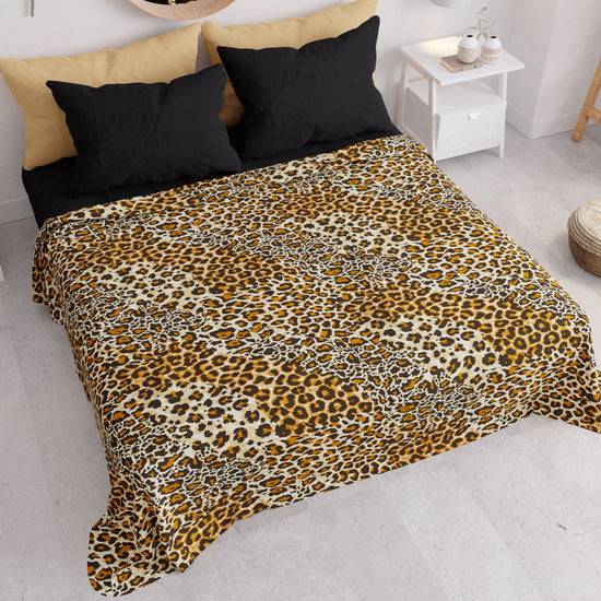 PETTI Copriletto Estivo, Coperta Leggera, Lenzuola Copriletto, Animalier Maculato Vendita Economica