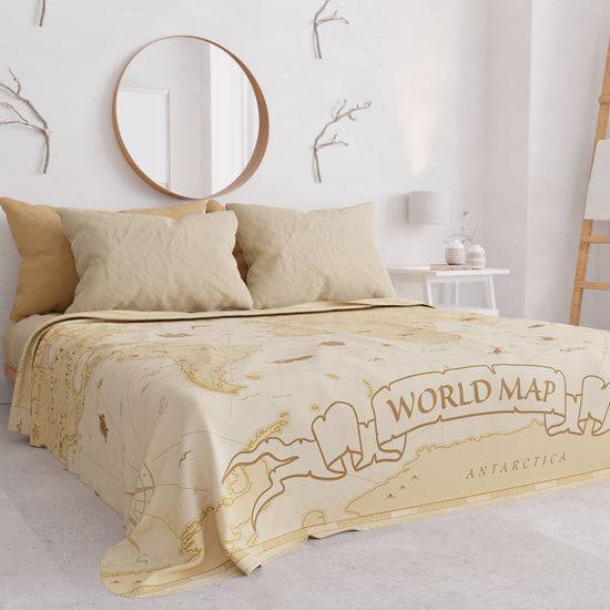 PETTI Copriletto Estivo, Coperta Leggera, Lenzuola Copriletto, World Beige I Più Venduti