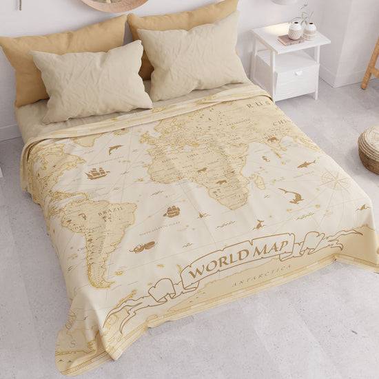 PETTI Copriletto Estivo, Coperta Leggera, Lenzuola Copriletto, World Beige I Più Venduti