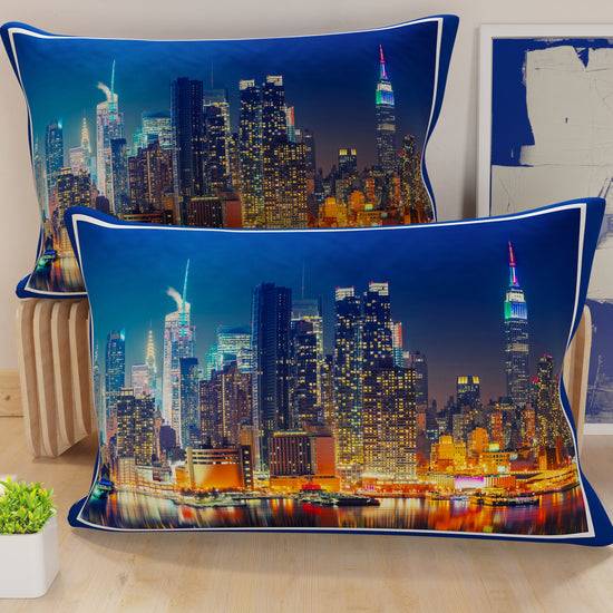 PETTI Federe, Federe Cuscini in Stampa Digitale, New York City Promozione