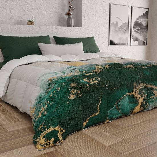 PETTI Piumone, Trapunta Matrimoniale, Singola, Piazza e Mezza, Marble-Smeraldo Offerta speciale