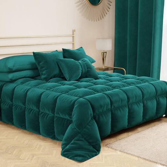 PETTI Trapunta, Trapunta Invernale Double Face in Morbido e Caldo Velluto Ottanio Super Saving Price