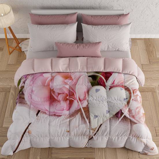 PETTI Piumone, Trapunta Matrimoniale, Singola, Piazza e Mezza, Country Chic Spedizione gratuita