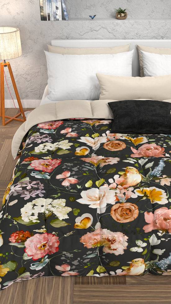 PETTI Piumone, Trapunta Matrimoniale, Singola, Piazza e Mezza, Floreale 06 01 Nuovi prodotti