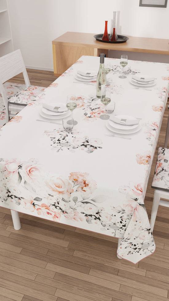 PETTI Tovaglia da tavola Antimacchia, Copritavolo da Cucina, Floreale-17 Black Friday Prezzi
