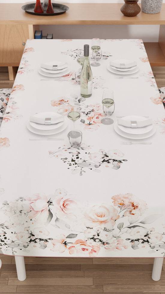 PETTI Tovaglia da tavola Antimacchia, Copritavolo da Cucina, Floreale-17 Black Friday Prezzi
