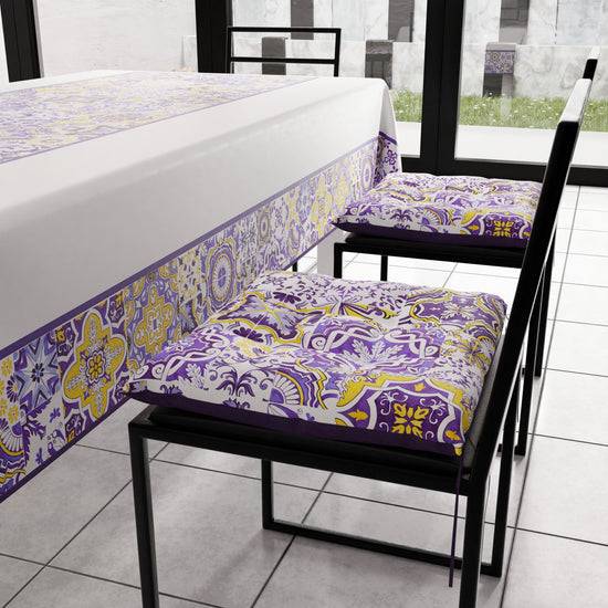 PETTI Cuscini per Sedie Coprisedia 6 Pezzi Vietri 02 Viola Fino Al -60%