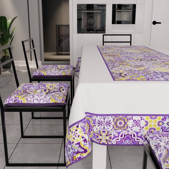 PETTI Cuscini per Sedie Coprisedia 6 Pezzi Vietri 02 Viola Fino Al -60%