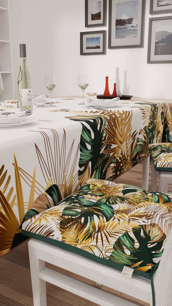 PETTI Cuscini per Sedie Coprisedia 6 Pezzi Tropical-04 In Vendita