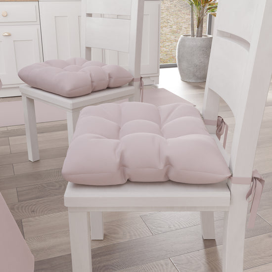 PETTI Cuscini per Sedie Cucina, Cuscini Coprisedie 6 Pezzi Rosa Black Friday