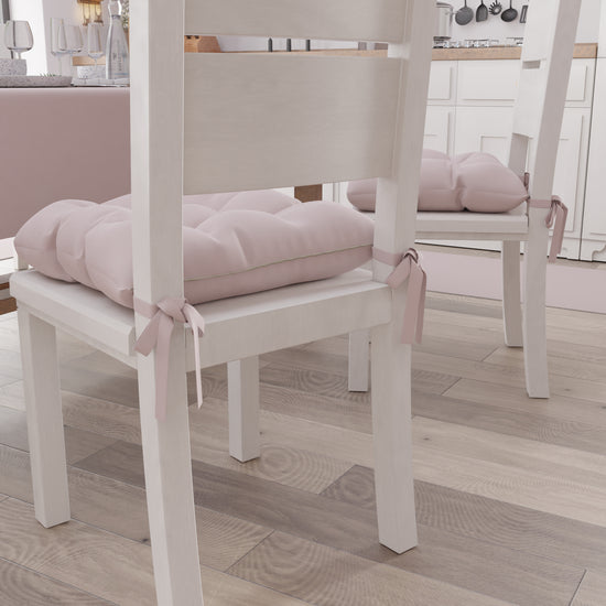 PETTI Cuscini per Sedie Cucina, Cuscini Coprisedie 6 Pezzi Rosa Black Friday