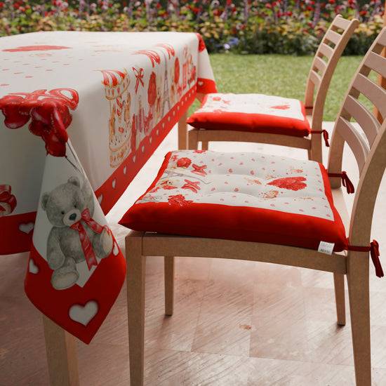 PETTI Cuscini per Sedie San Valentino Coprisedia 6 Pezzi Amour Acquista Ora