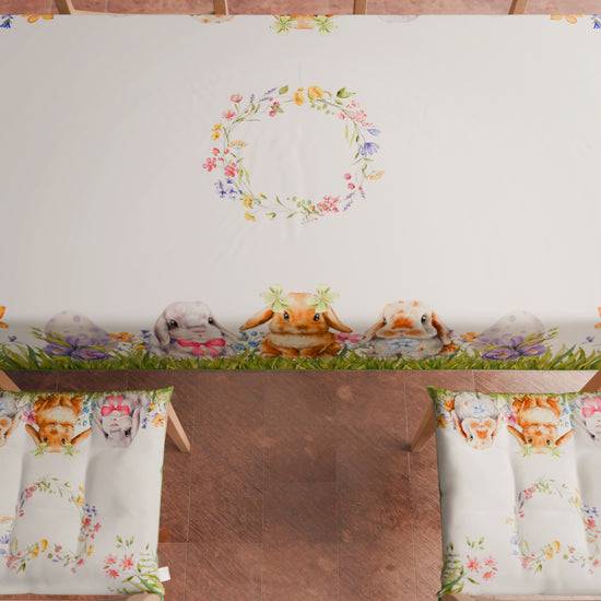 PETTI Cuscini Pasqua per Sedie Coprisedia Pasqua 6 Pezzi Rabbit Consegna Veloce