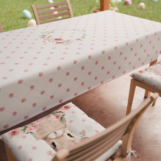 PETTI Cuscini Pasqua per Sedie Coprisedia Pasqua 6 Pezzi Pink Rabbit Promozione Limitata