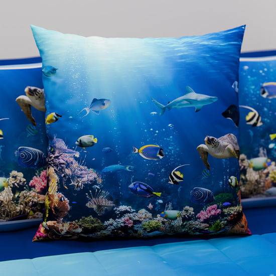 PETTI Cuscini, Copricuscini Divano, Cuscini Arredo in Stampa Digitale Acquario Nuovi prodotti