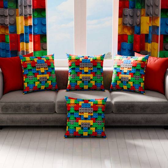 PETTI Cuscini, Copricuscini Divano, Cuscini Arredo in Stampa Digitale Lego Offerte giornaliere