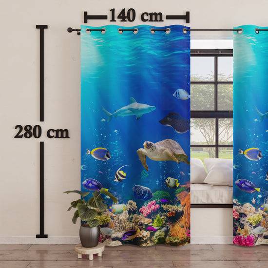 PETTI Tenda Arredo da Interno a Pannelli con Anelli Acquario Prezzo basso