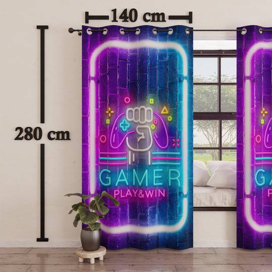 PETTI Tenda Arredo da Interno a Pannelli con Anelli Gamer Rilascio limitato