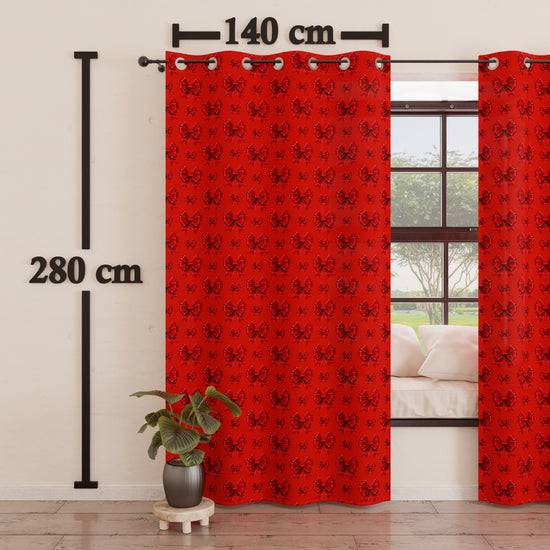PETTI Tenda Arredo da Interno a Pannelli con Anelli Fiocco Rosso Fino al 60% di sconto