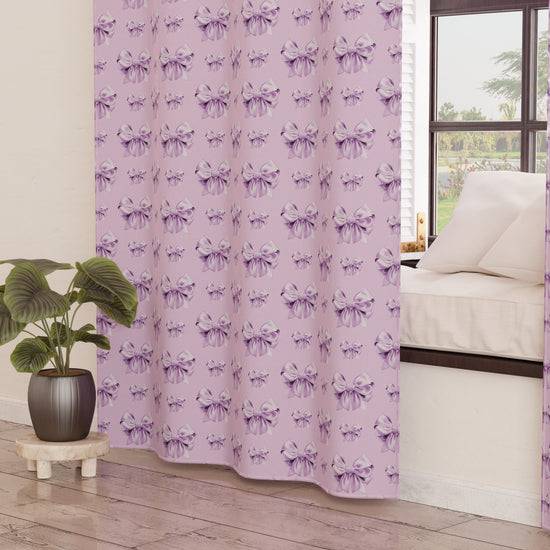 PETTI Tenda Arredo da Interno a Pannelli con Anelli Fiocco Lilla Fino al 65% di sconto