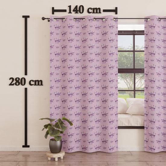 PETTI Tenda Arredo da Interno a Pannelli con Anelli Fiocco Lilla Fino al 65% di sconto