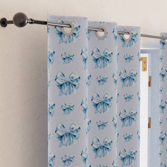 PETTI Tenda Arredo da Interno a Pannelli con Anelli Fiocco Celeste Offerta speciale della fabbrica
