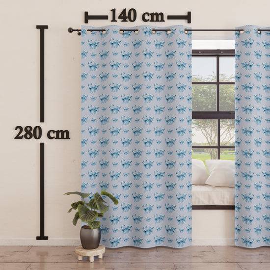 PETTI Tenda Arredo da Interno a Pannelli con Anelli Fiocco Celeste Offerta speciale della fabbrica