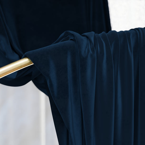 PETTI Tenda a Pannello in Velluto per Interni con Anelli, 140x280 cm, Blu Acquista Ora