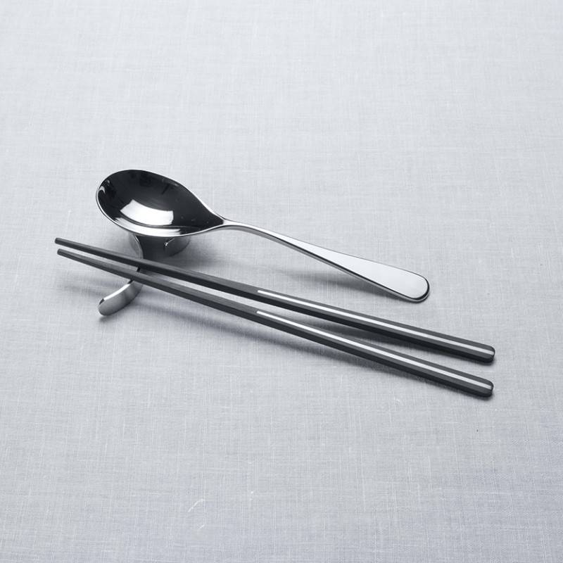 Pintinox Audrey» Set Orientale con bacchette, ciotola e appoggia bacchette in SPS Flash Sale